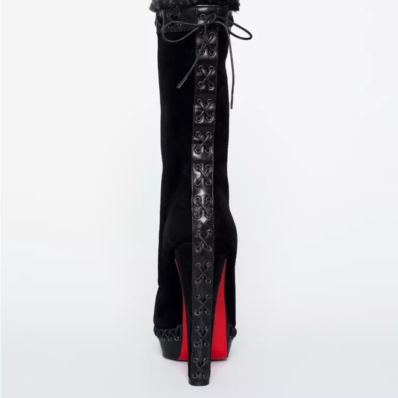 New CHRISTIAN LOUBOUTIN Suede Step N Roll - Picture 11 of 12